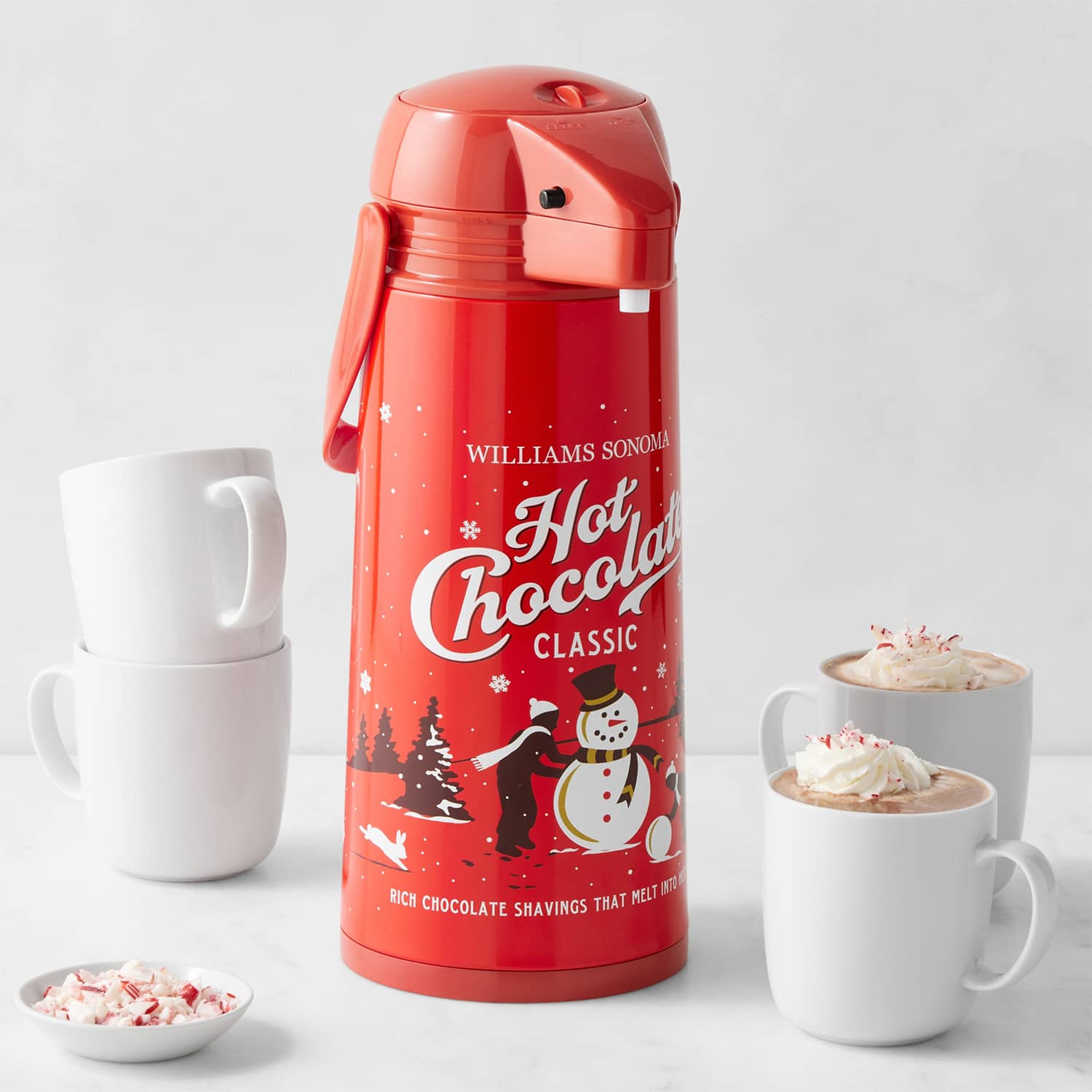 Festive Hot Chocolate Thermal Carafe | The Green Head