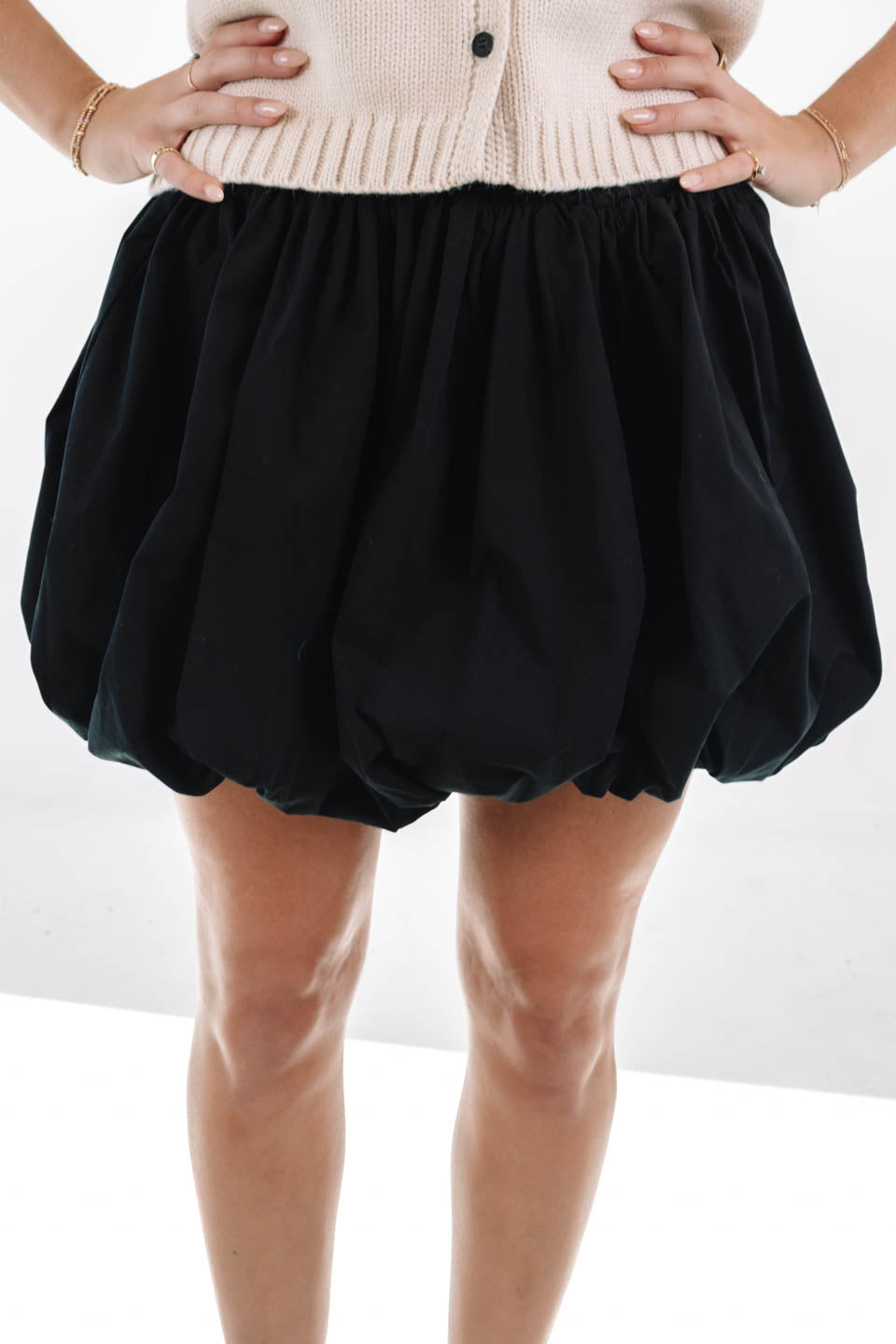 A Little Extra Skirt - Black – The Impeccable Pig