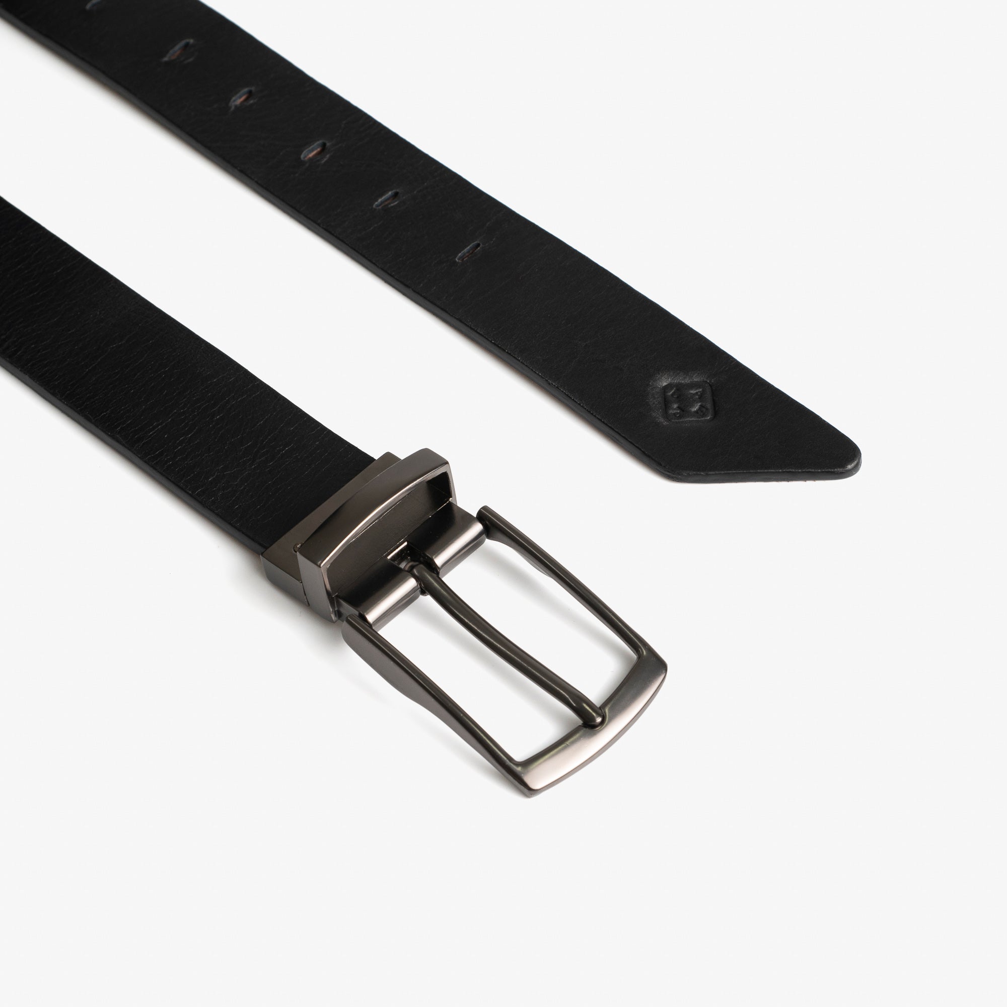 Reversible Leather Belt Black & Cognac – LAEZ