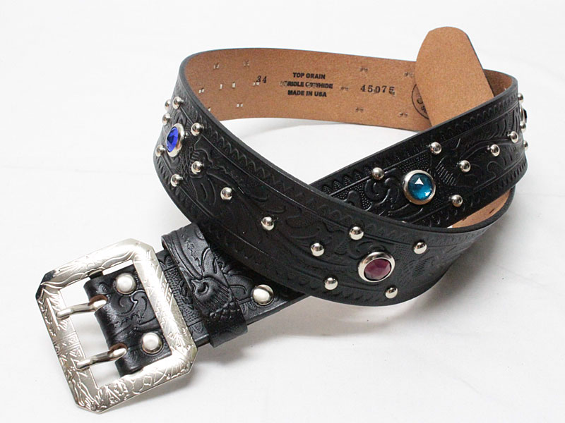 ACE WESTERN BELTS 【Style No. 693 - STYLE1930's 43mm ＜BLACK