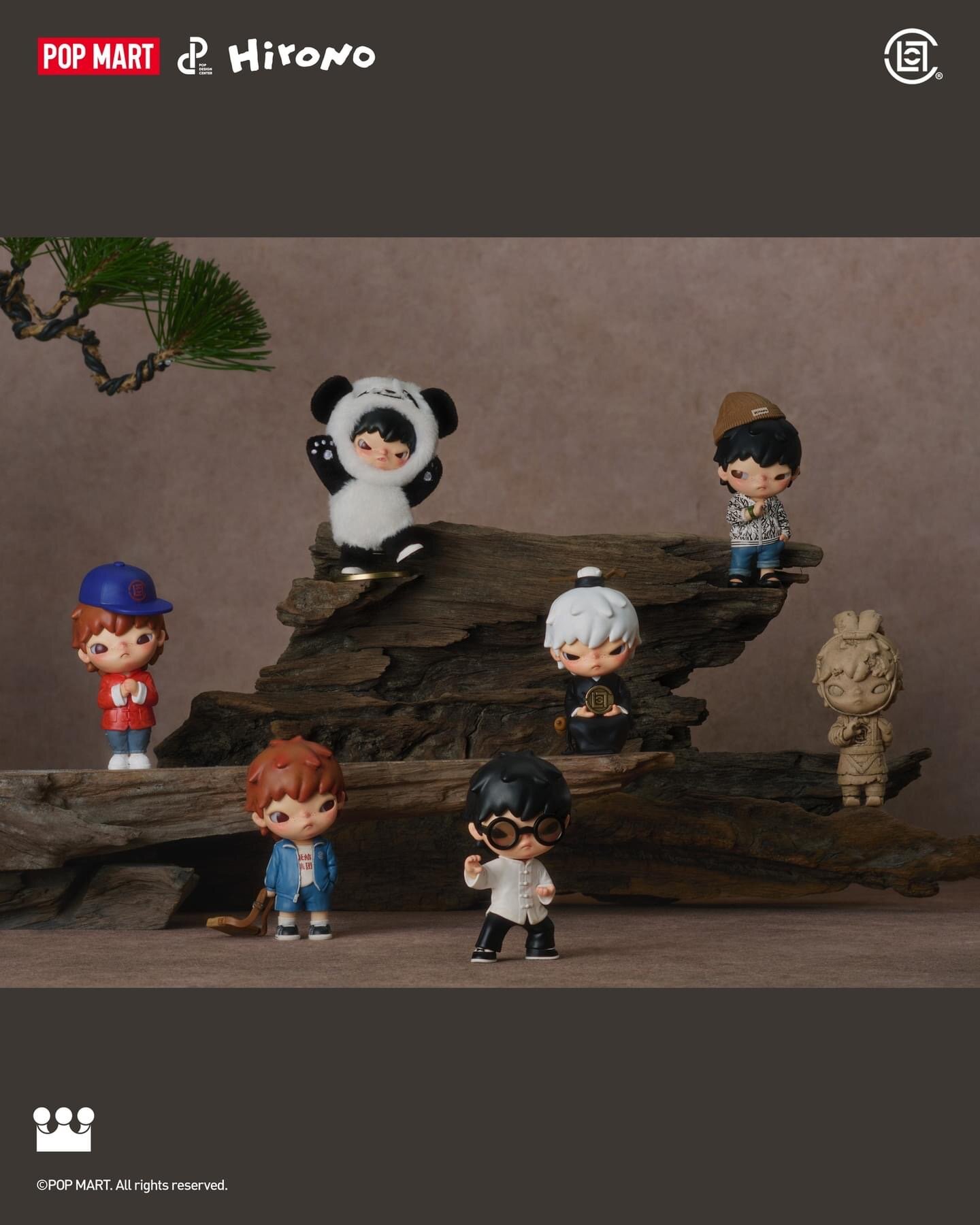 CLOT x HIRONO x POP MART - The Toy Chronicle