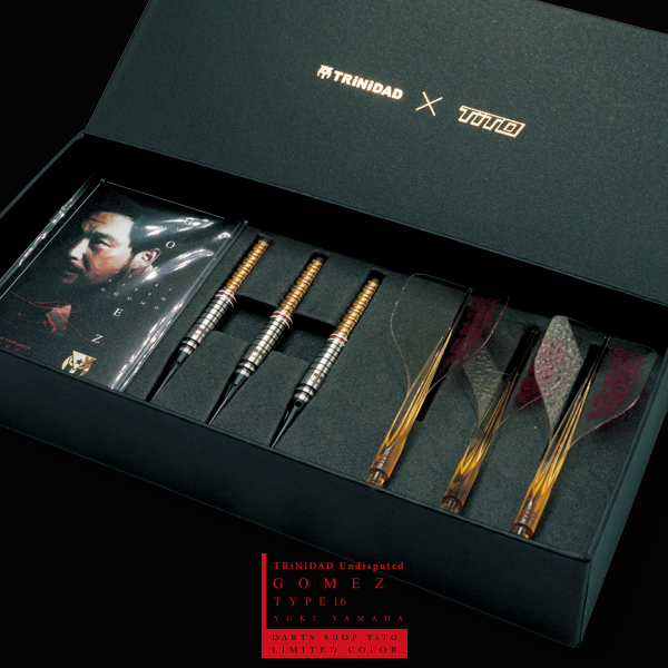 TiTO限定】ダーツ バレル TRiNiDAD Undisputed GOMEZ16 TiTO Limited