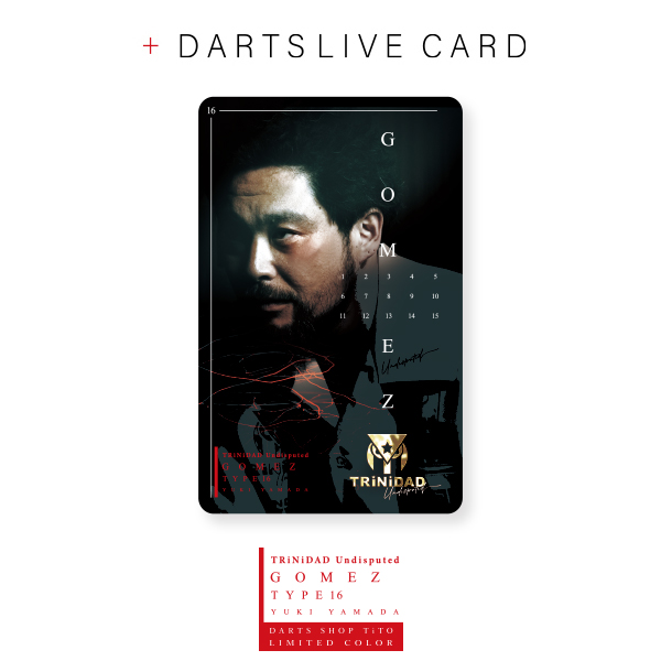 TiTO限定】ダーツ バレル TRiNiDAD Undisputed GOMEZ16 TiTO Limited
