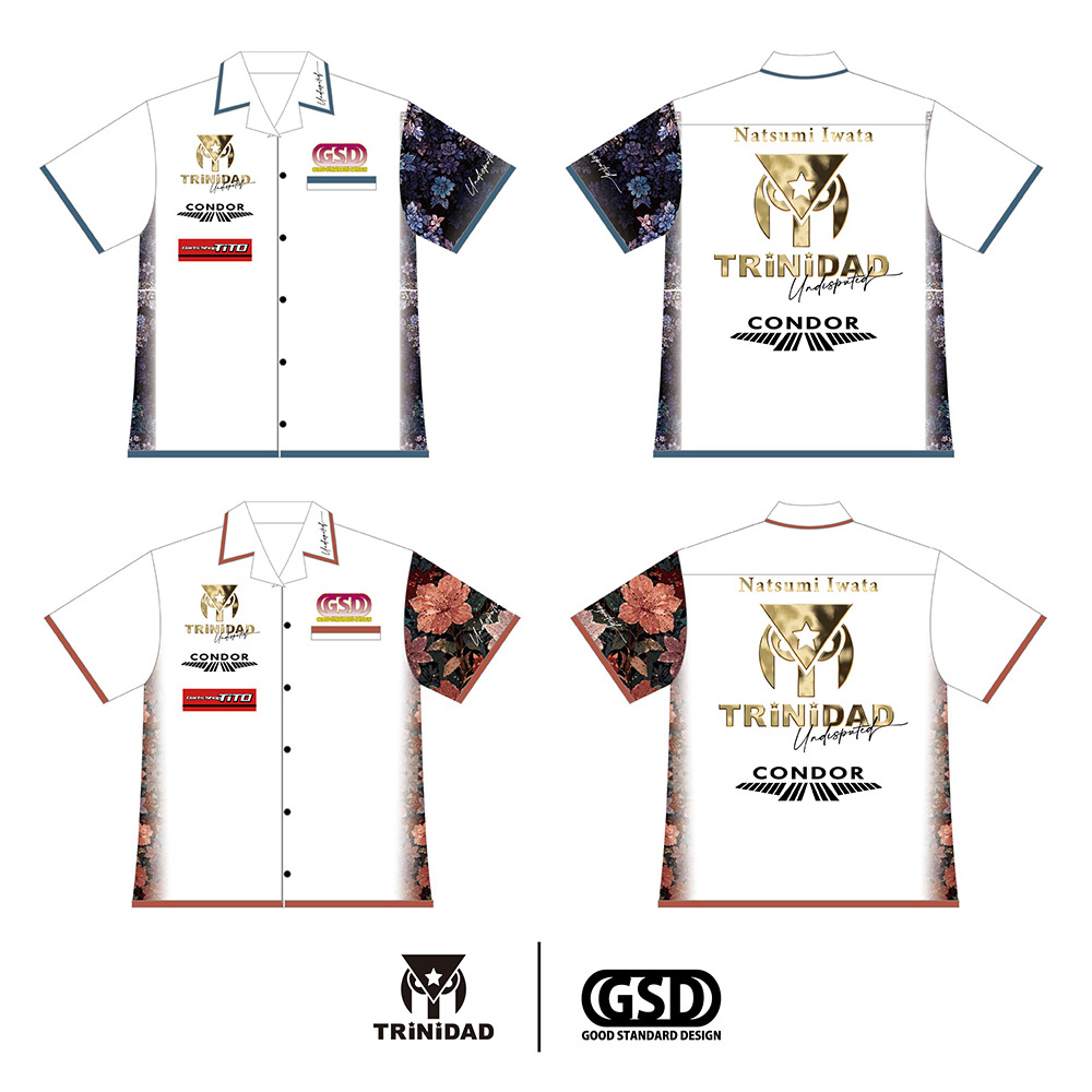 受注発注】TRiNiDAD GSD 2025プロツアー レプリカ ユニフォーム 岩田