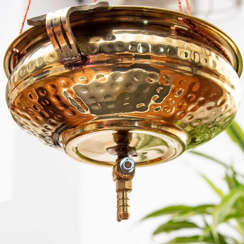 施術しやすい形のシロダーラポット コック付き 550cc の通販[送料無料