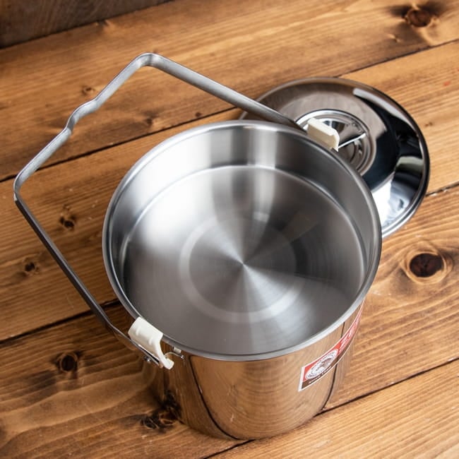 16cm 3L〕ブッシュクラフトの定番 ゼブラ社のビリー缶・ビリーポット