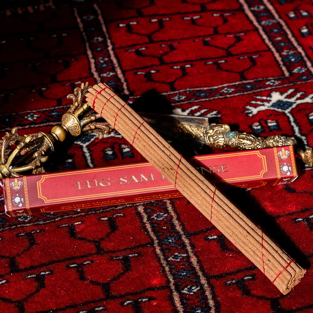 高級チベット香 LUG-SAM INCENSE 55種類のヒマラヤ地方のハーブを