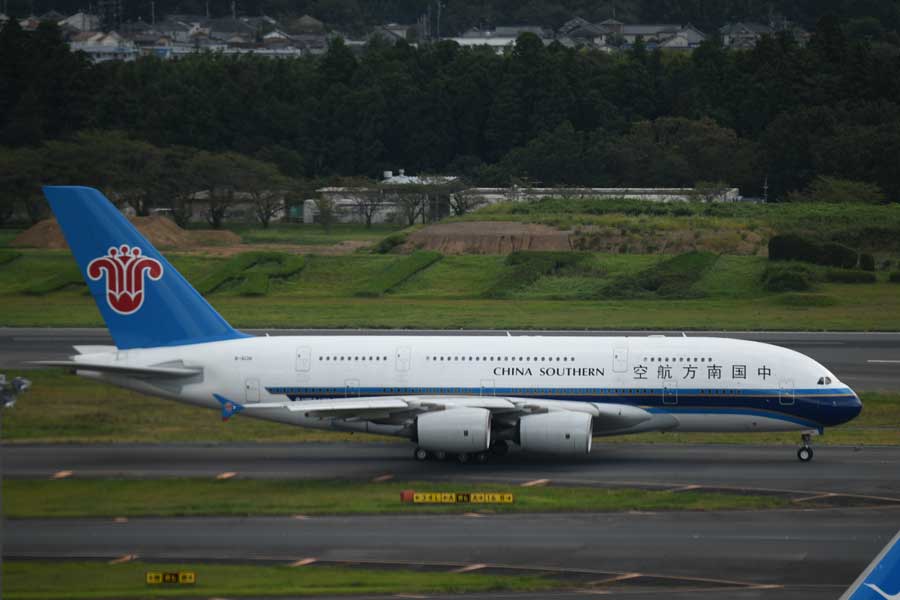 中国南方航空、東京/成田〜広州線にエアバスA380型機の投入開始 日本へ
