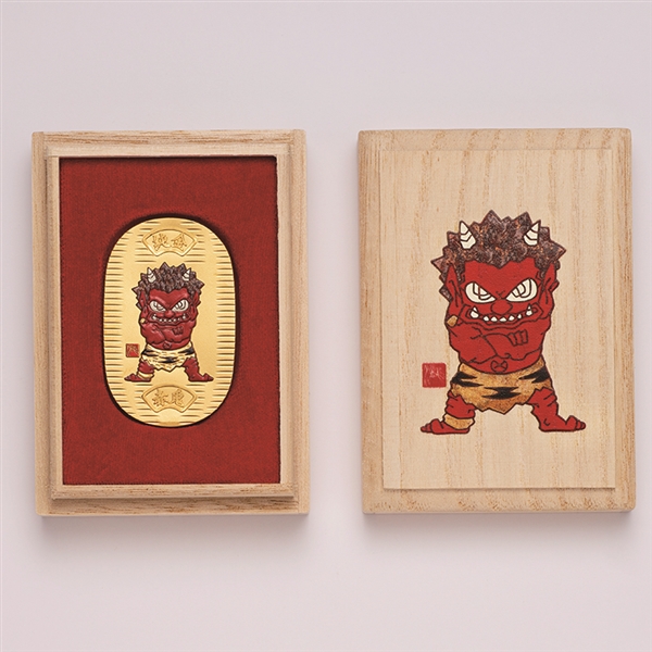 瀧下和之氏監修 「純金鬼小判」（赤鬼）: 催し物・特集｜鶴屋