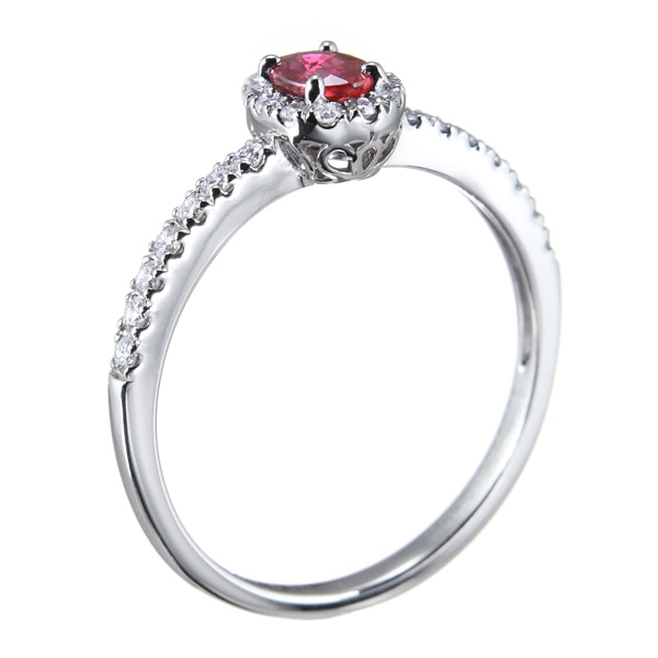 プラチナ鑑別書付ルビーリング(LFR290)|TSUTSUMI（ジュエリーツツミ