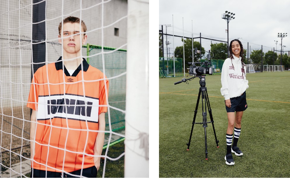 NBB WEEKEND」がフットボールブランド「UMBRO」とコラボレーション