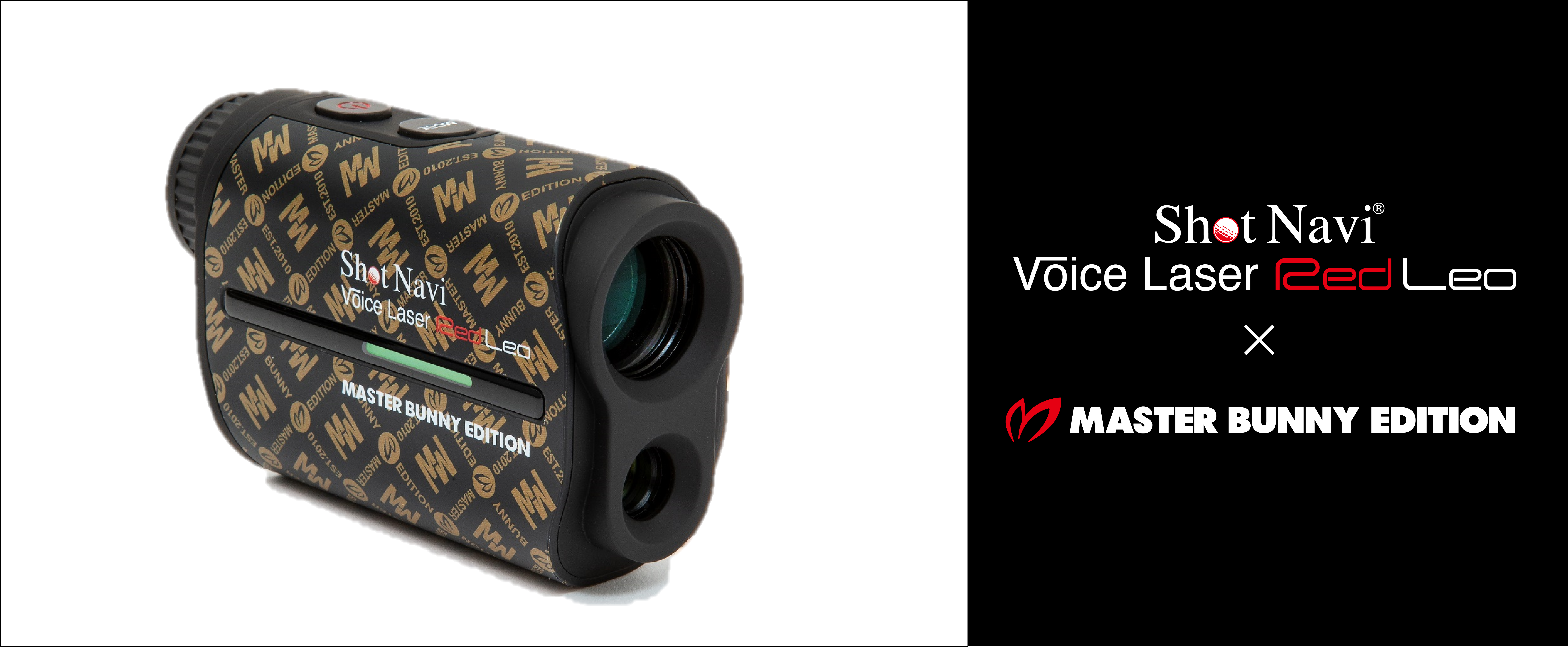 ショットナビ マスターバニーコラボ ゴルフ 距離計 ゴルフアパレル