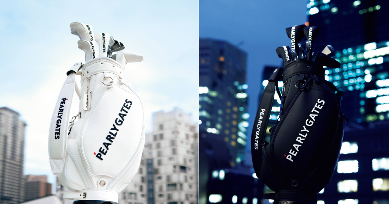 369 パーリーゲイツ キャディバッグ メゾンロゴシリーズ 美品 PEARLY