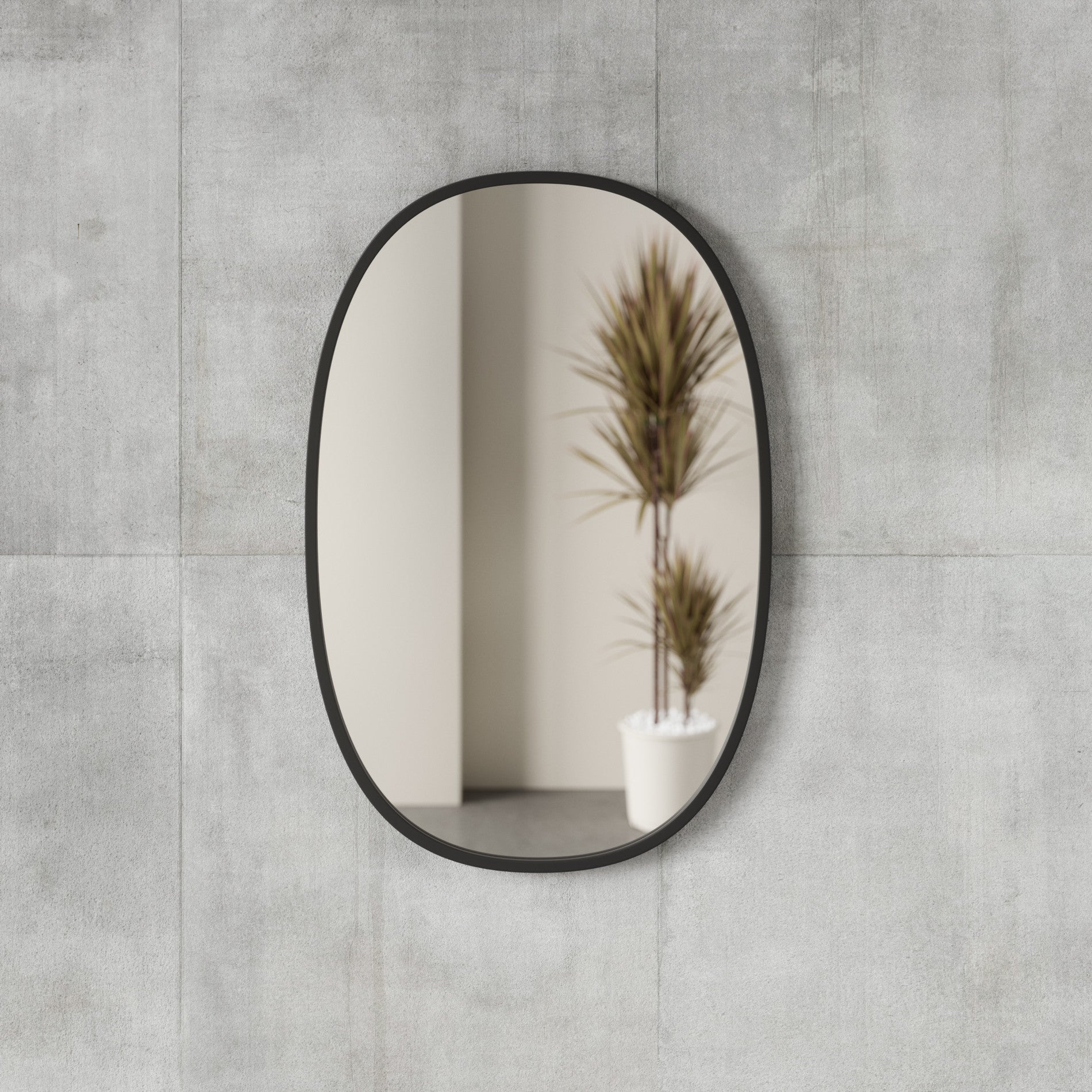 Hub Oval Mirror - Instantly Brighten Your Space with Hub | Umbra
