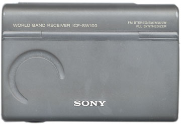 Sony ICF-SW100S, sony icfsw100 shortwave radio