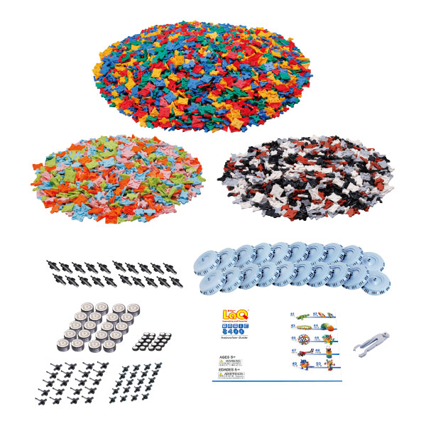 UCHIDASウチダス【WEB】LaQ ベーシック 8400: 学習支援用品