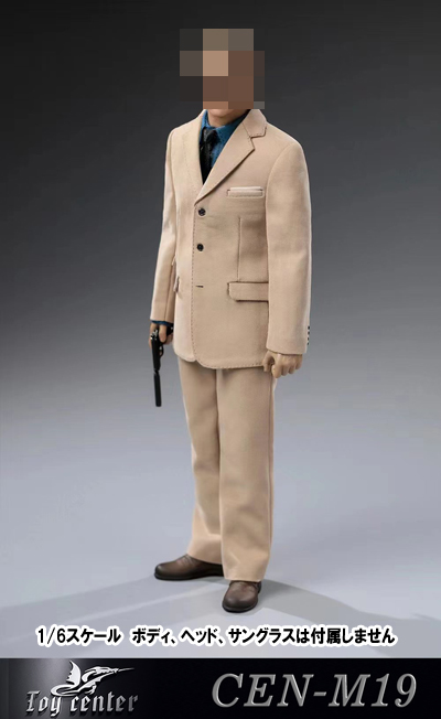 ToyCenter】CEN-M19 1/6 Agents 007 Suit Khaki Style エージェント007