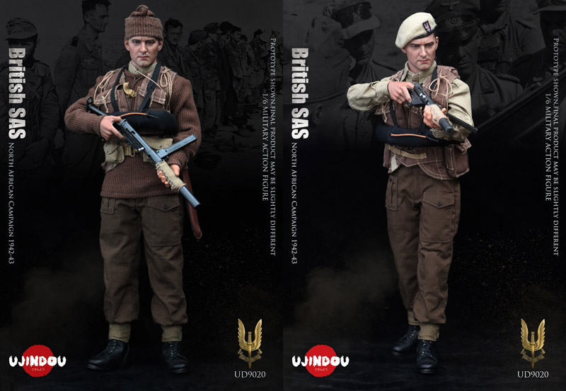 UJINDOU】UD9020 1/6 WW2 BRITISH SAS North African Campaign 1942-43