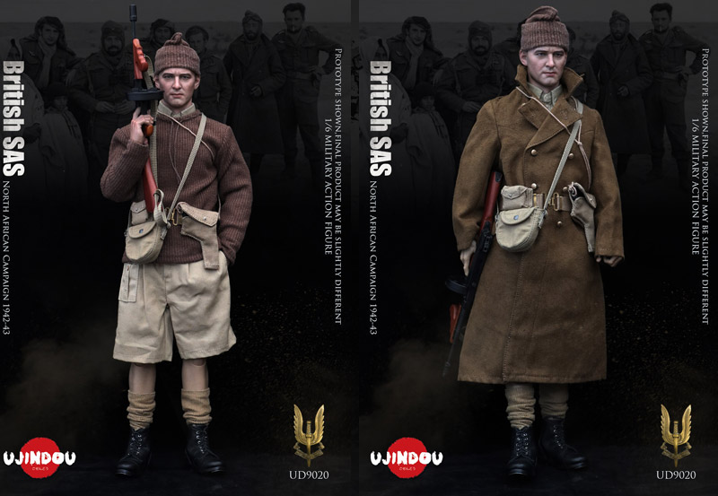 UJINDOU】UD9020 1/6 WW2 BRITISH SAS North African Campaign 1942-43