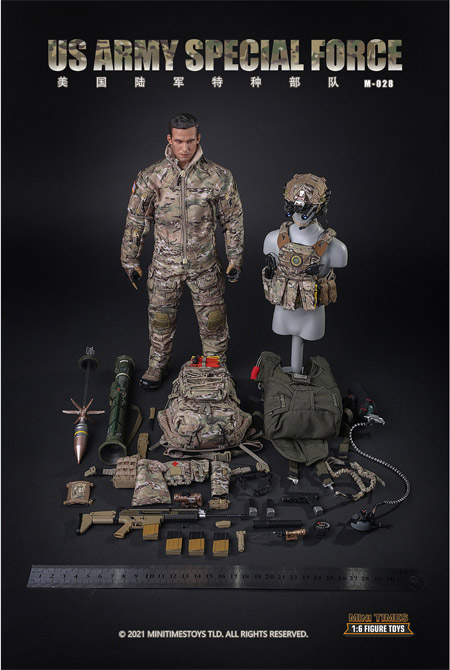 MiniTimesToys】MT-M028 1/6 US ARMY SPECIAL FORCE アメリカ陸軍 特殊