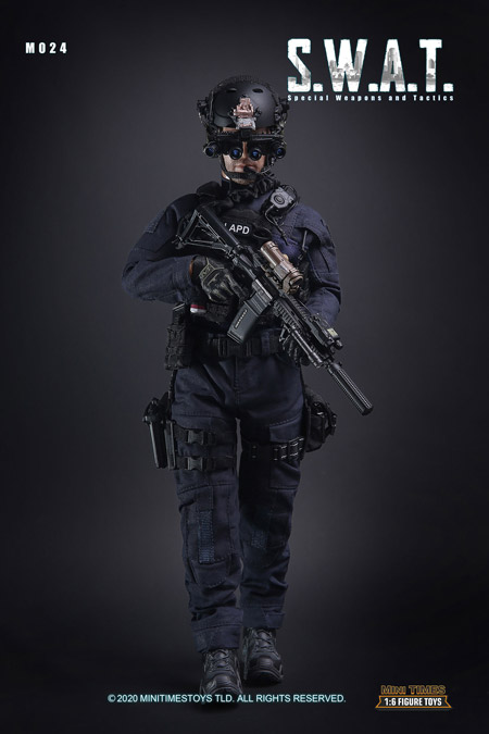 MiniTimesToys】MT-M024 1/6 SWAT 2.0 Special Weapons And Tactics