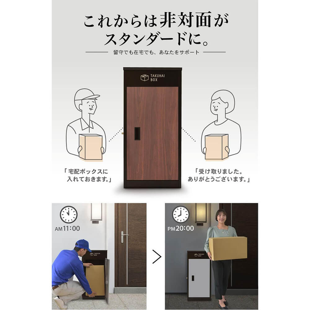 PYKESPEAK P0021 上開き宅配ボックス ウエダ金物【公式サイト】