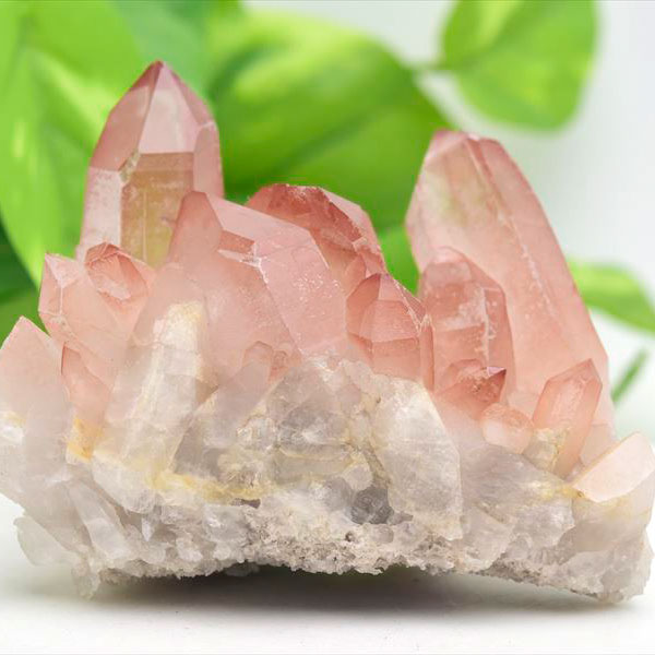 ピンクレムリアン クラスター 原石｜レムリアンシードクリスタル