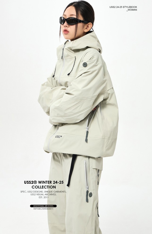 uss2 FlapPocketPullover 韓国 スノーボードウェア uss2