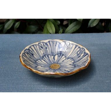 茶道具 美濃焼 加藤芳平作 色絵 水注 執壷 C 7223 茶道具 美濃焼