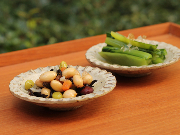麦窯・灰釉豆皿／小皿/小鉢/豆鉢｜和食器・種類／和食器通販 おかずの