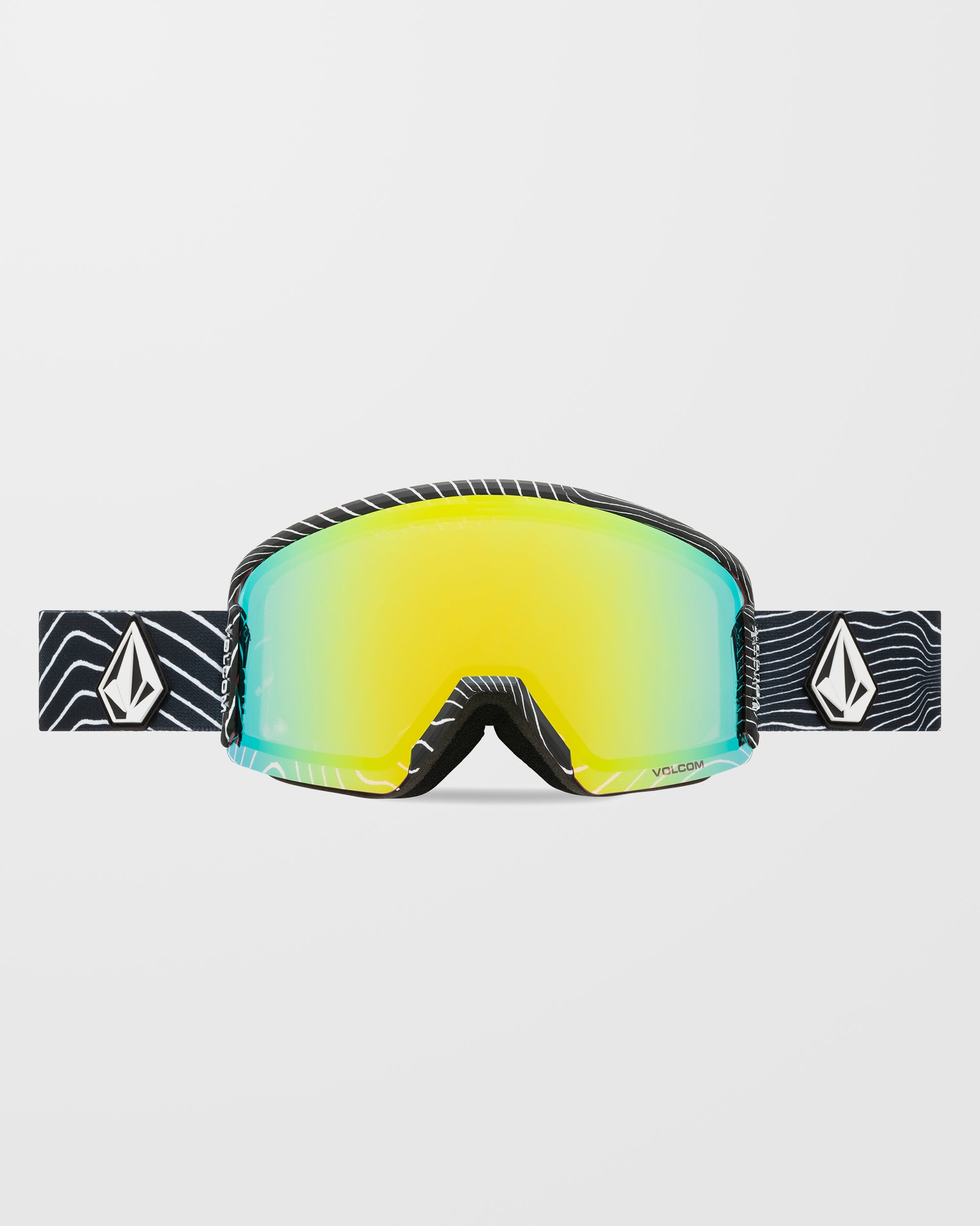 Garden 2 Op Art Goggle (+Bonus Lens - Rose) - Gold Chrome - Volcom