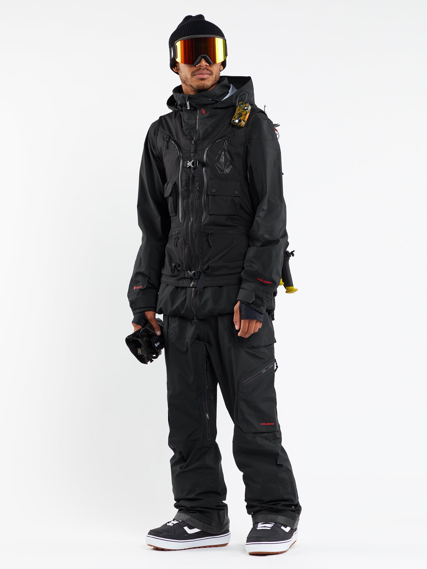 Iguchi Slack Vest - BLACK - Unisex - Volcom EU – Volcom Europe