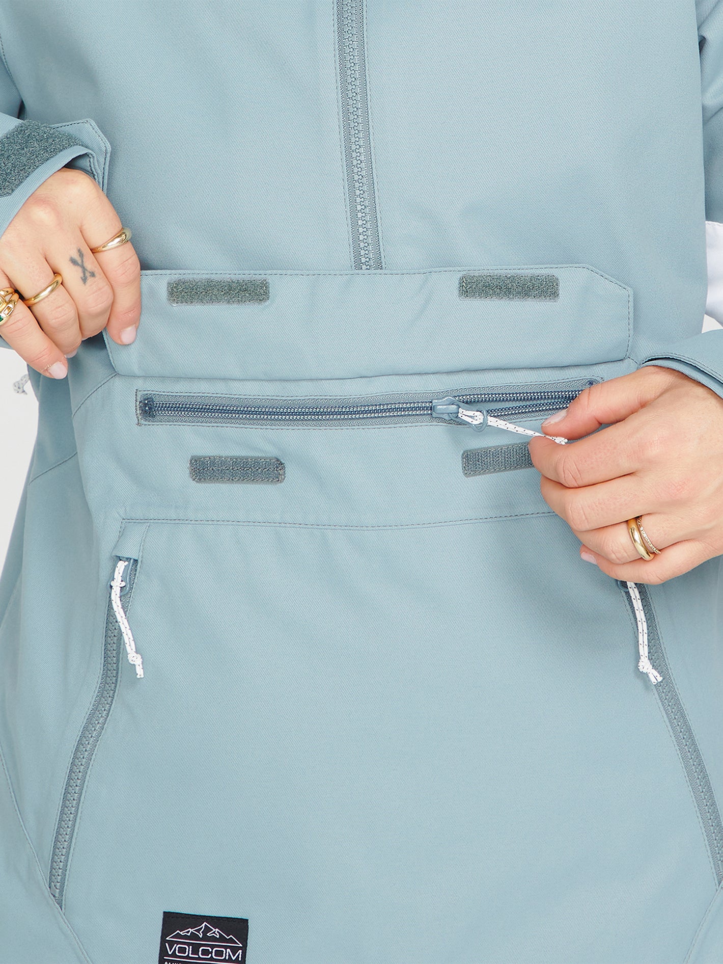 Mirror Pullover Jacket - Green Ash | Volcom Europe