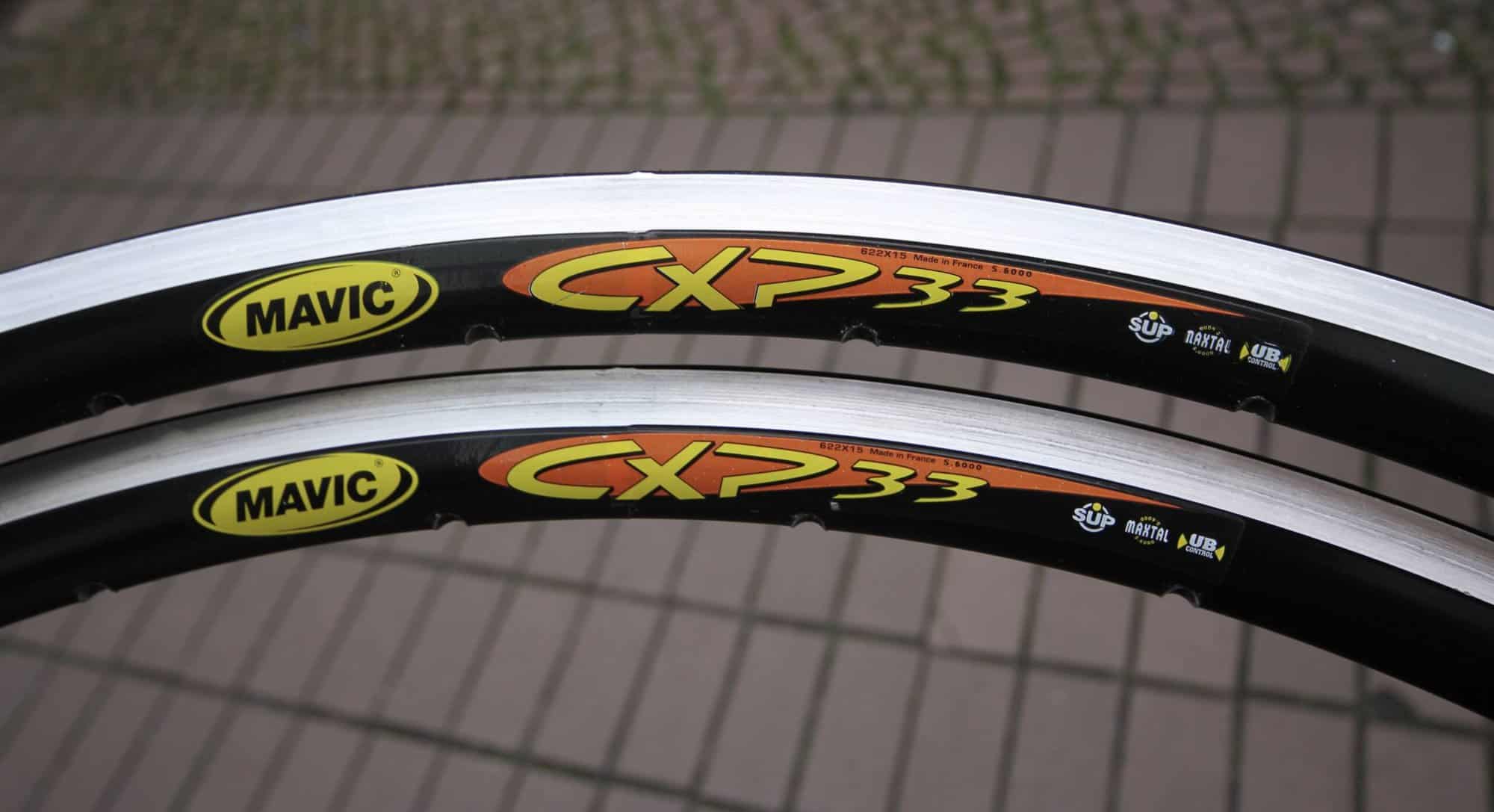 MAVIC CXP 33 Rims Pair / Clincher 700C / 32 H / Black - velowizard.com