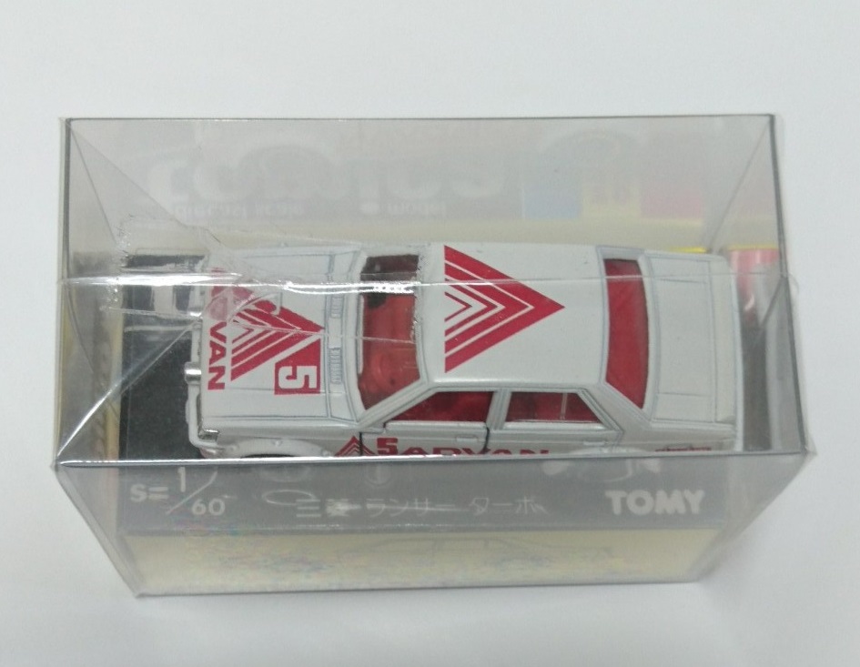 黒箱 №38 トミカ 三菱 ランサー ターボ 一般輸出 38-4-8 ビクトリー