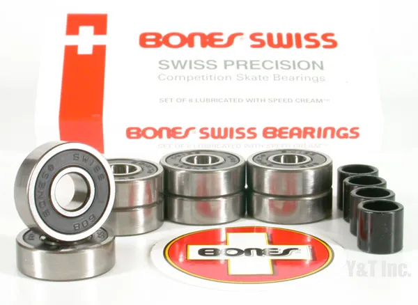 新品未開封】BONES SWISS ベアリング本日限定価格 ボーンズ スケボー