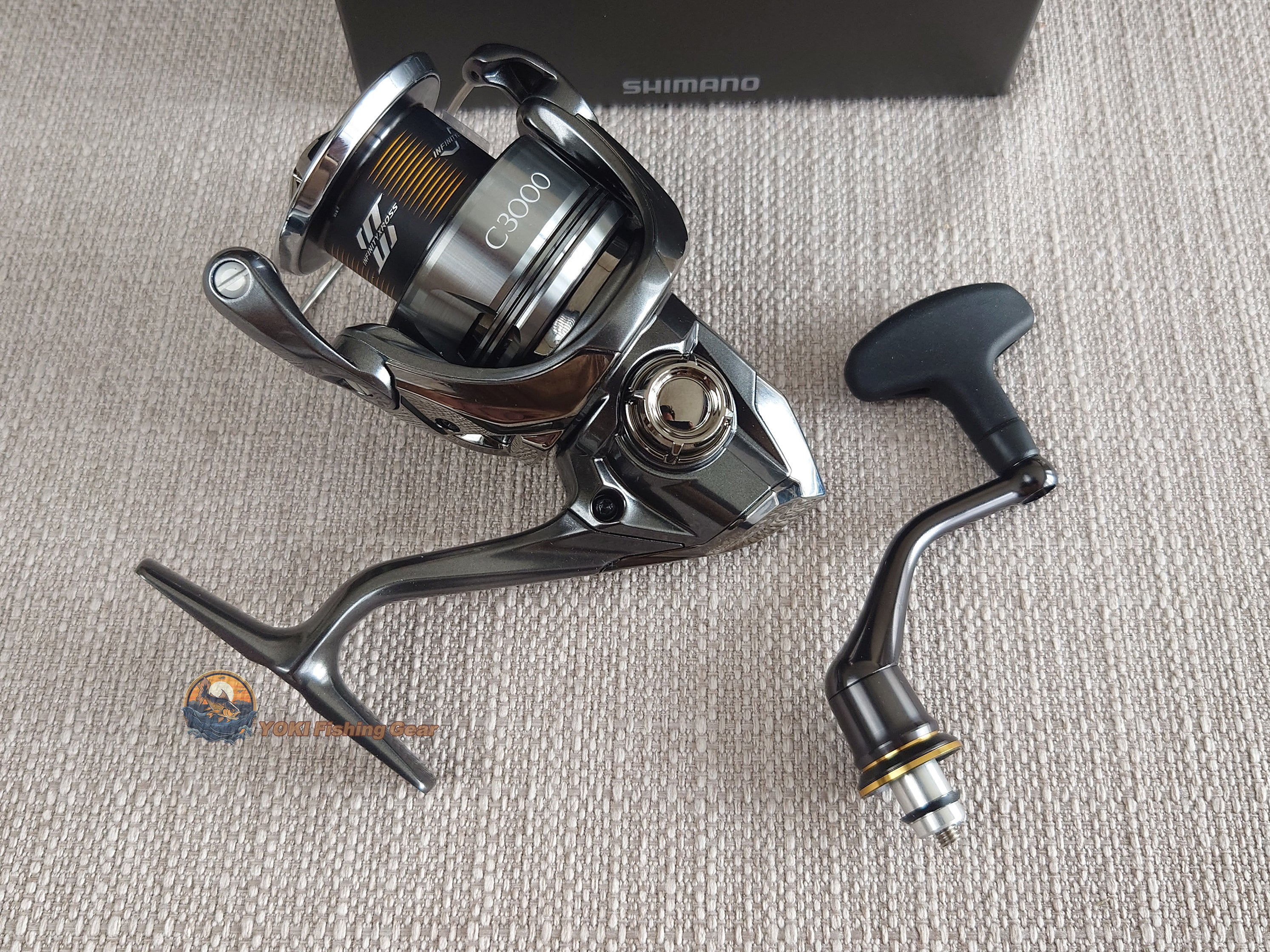 Brand New Shimano 24 Twin Power C3000 Spinning Fishing Reel – YOKI