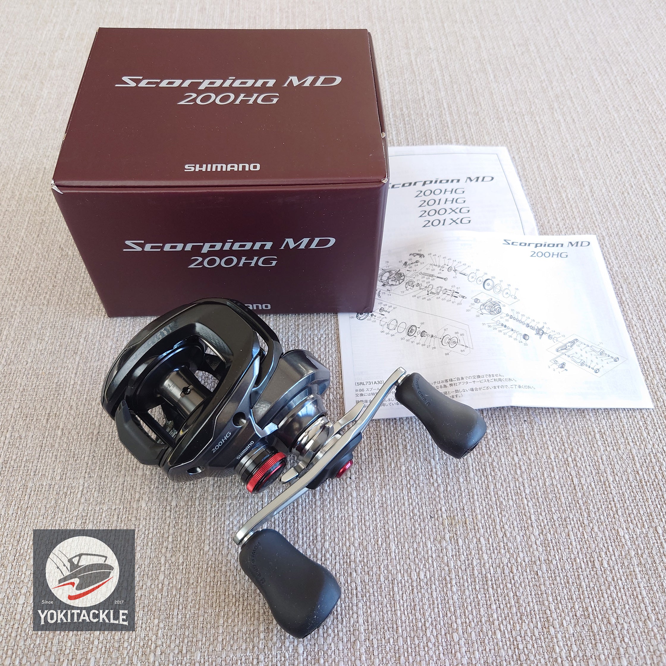 Y*K様 SHIMANO Scorpion MD 200HG RIGHT Shimano 24 Scorpion MD 200HG