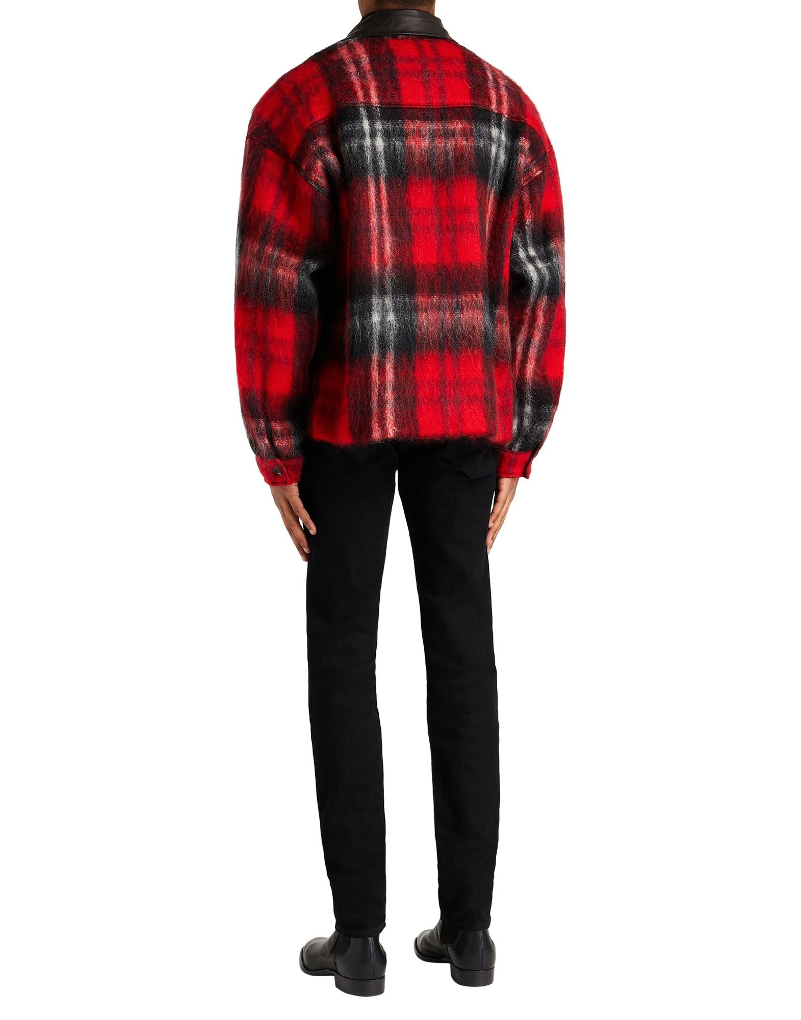 AMIRI シャツ | チェック柄シャツ レッド メンズ | YOOX