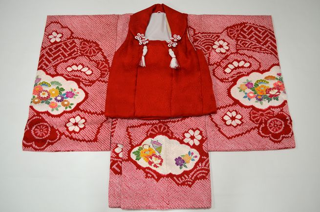 お宮参り着物 女の子 初着 産着 総絞り om-l-331 商品詳細｜お宮参り