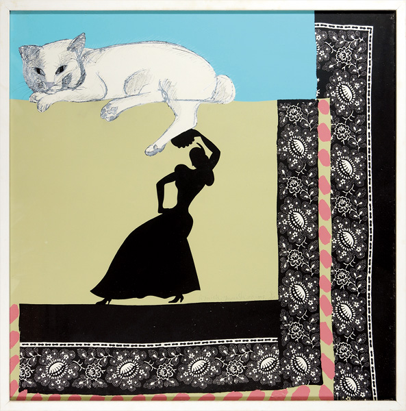 山城隆一「猫とカルメン」 | 山田書店美術部オンラインストア