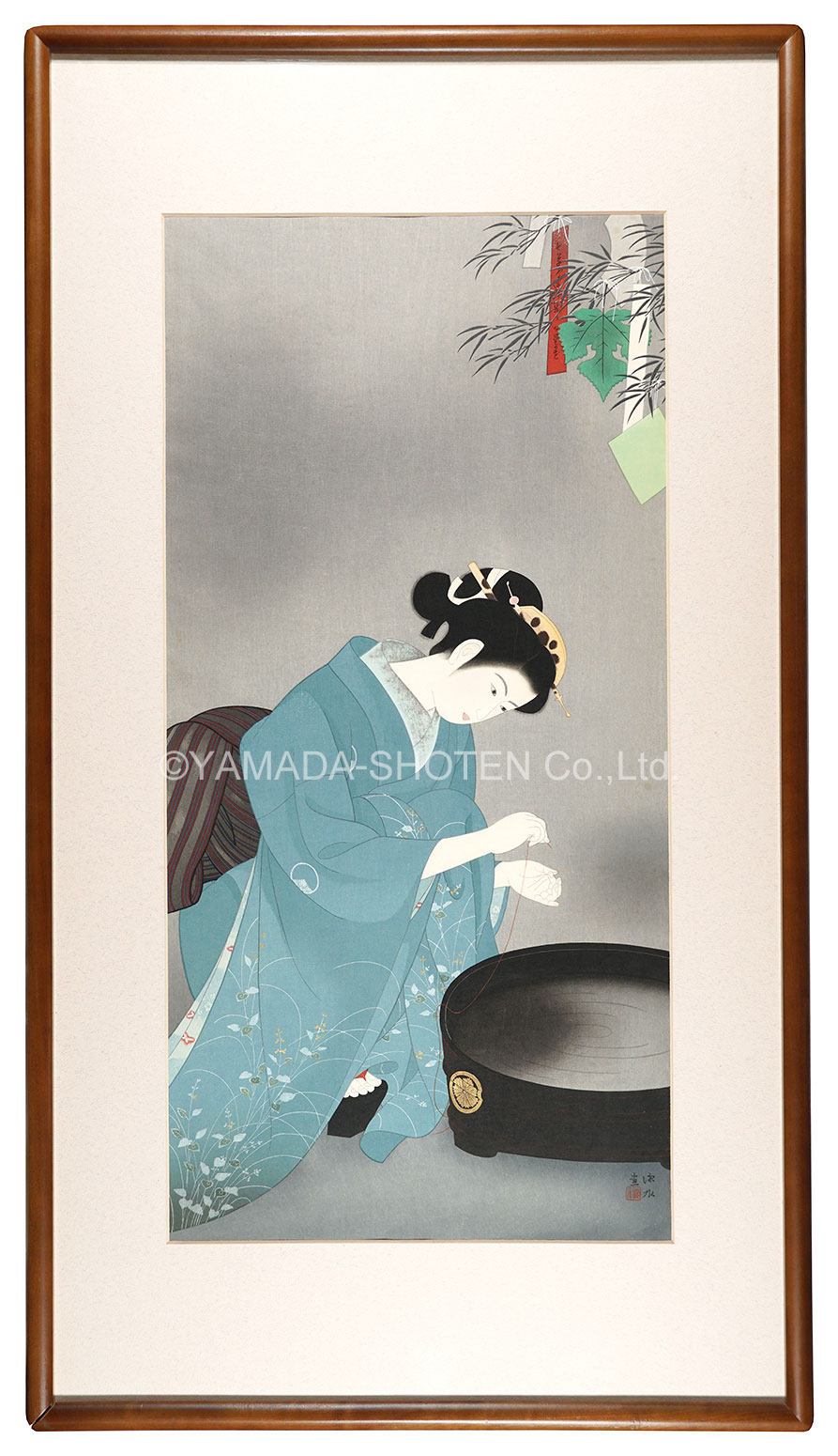 伊東深水「銀河祭り」 | 山田書店美術部オンラインストア