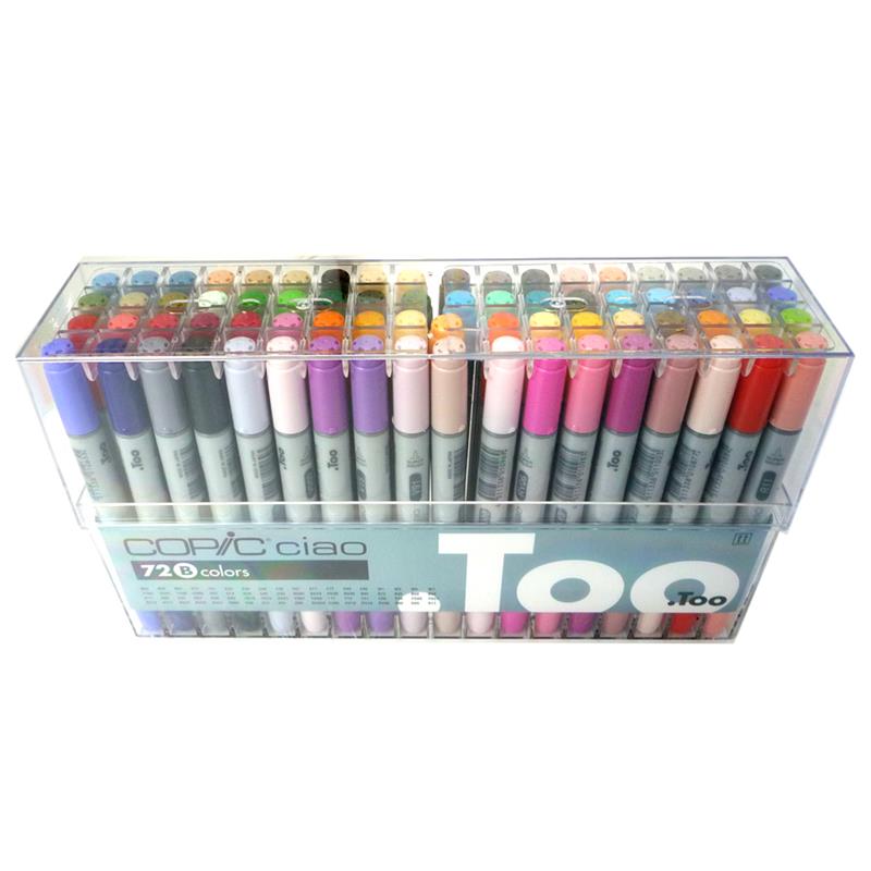 COPIC ciao コピック チャオ 72色 Bセット Amazon.co.jp: Too コピック