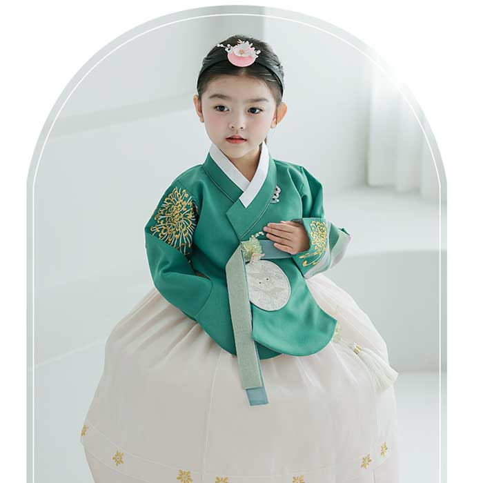 チマチョゴリセットhnコウビ(身長123～127cm 8号サイズ) セット 夢市場