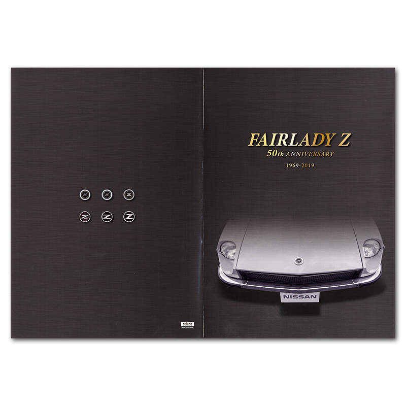 日産スカイライン 50周年記念 ピンバッジ&カード 日産スカイライン 50