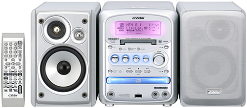 Victor ビクター UX-QD7-S オーディオ カセット MDコンポ マイクロ