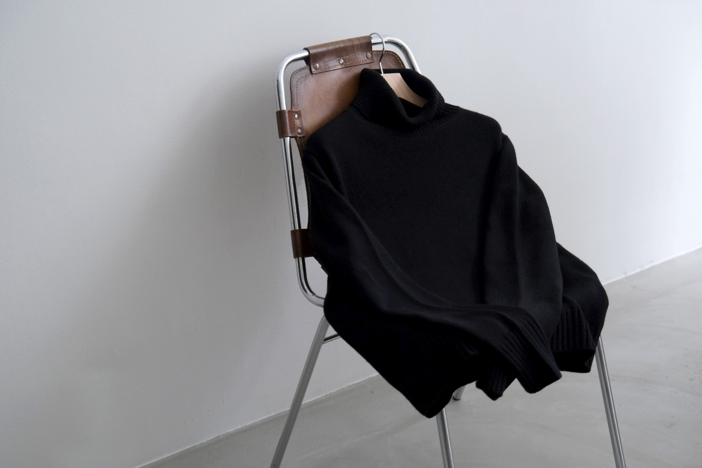 Martin” CASHMERE OFF-TURTLE KNIT - WUNDER