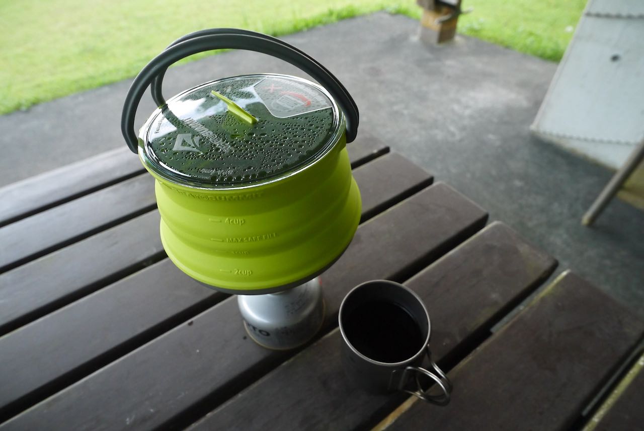 SEA TO SUMMIT X-ポットケトルを使ってみたら連泊キャンプで心に余裕が