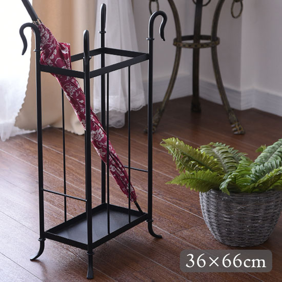 ヨーロピアン調 アンティーク スクエア傘立て(アンブレラスタンド｜Y