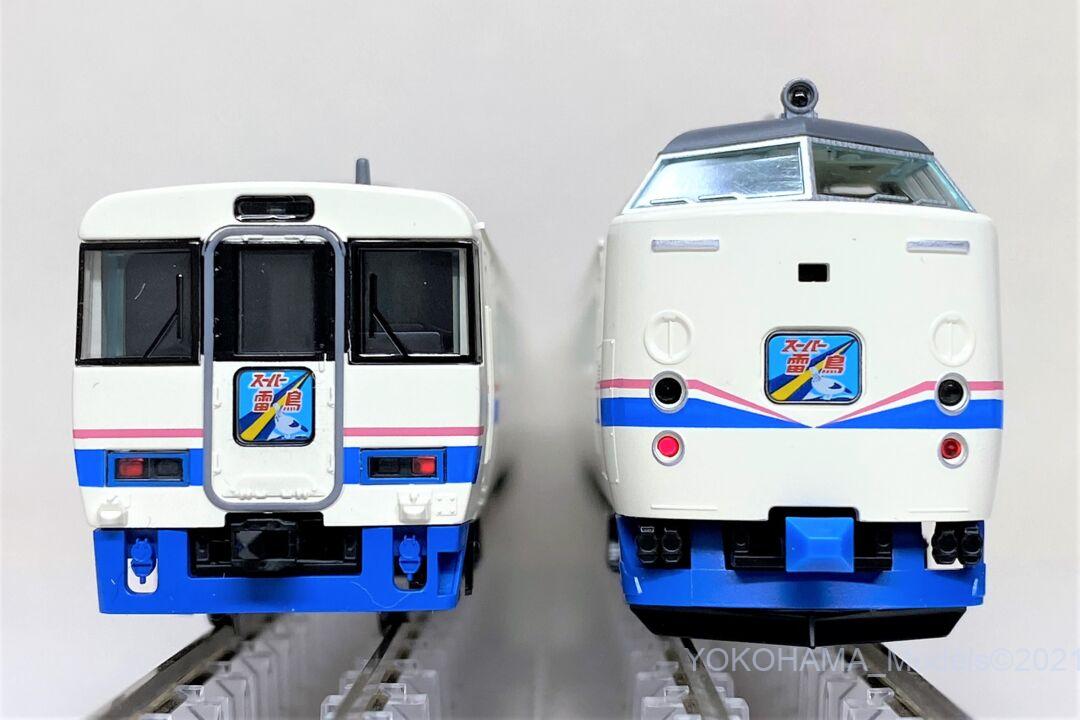 485系スーパー雷鳥基本セットBが入線しました。TOMIX 98751